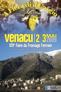 Le programme de la XIVème fiera di U Casgiu, les 2 et 3 mai 2009